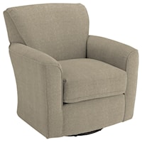 Kaylee Swivel Barrel Arm Chair