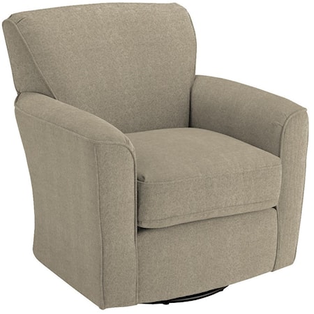 Kaylee Swivel Barrel Arm Chair