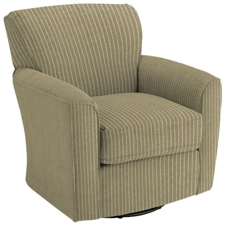 Kaylee Swivel Barrel Chair