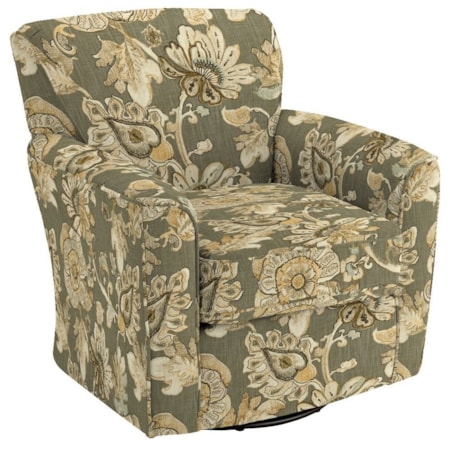 Kaylee Swivel Barrel Chair
