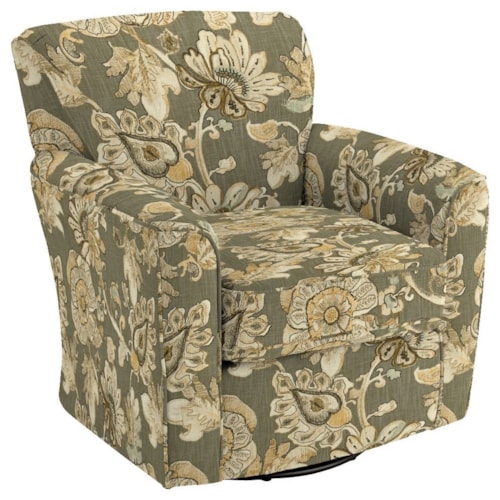 Kaylee Swivel Barrel Arm Chair