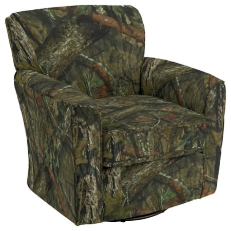 Kaylee Swivel Barrel Chair