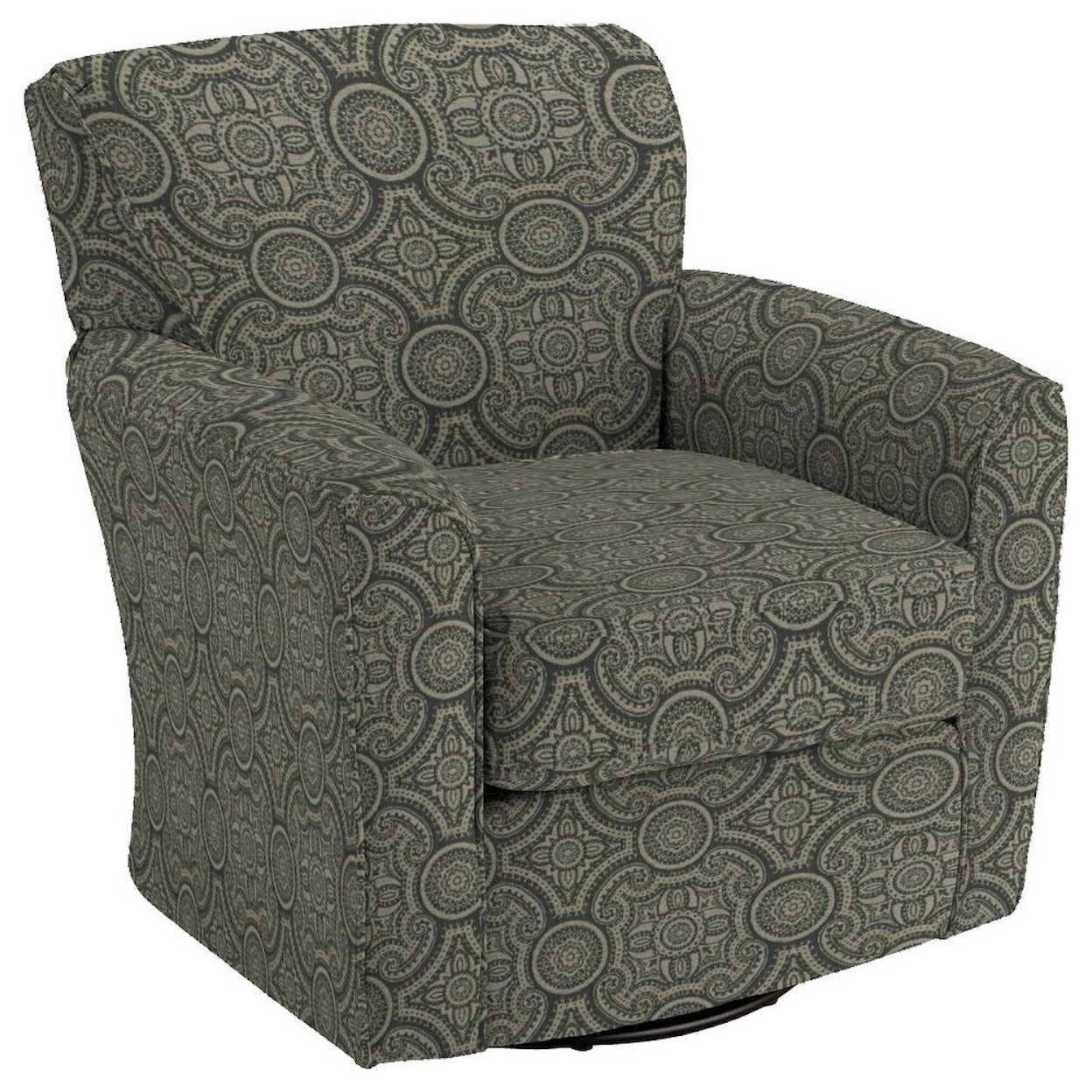 Best Home Furnishings  Kaylee Swivel Barrel Chair