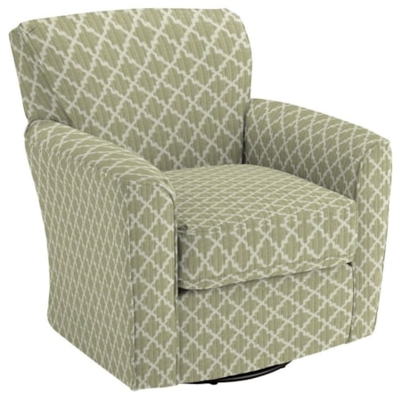 Kaylee Swivel Barrel Chair
