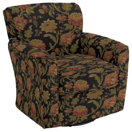 Kaylee Swivel Barrel Chair