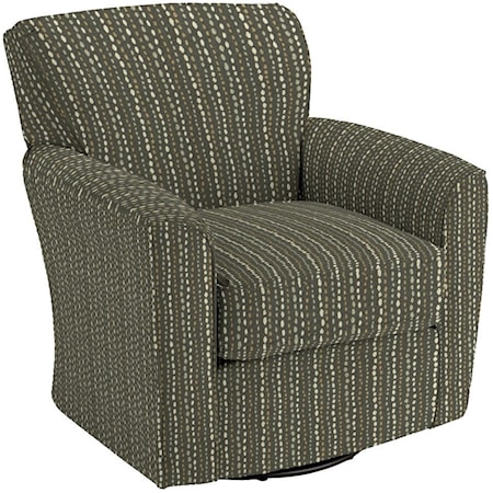 Kaylee Swivel Barrel Arm Chair