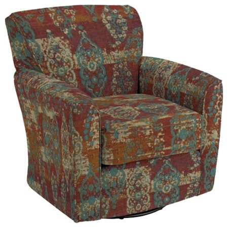 Kaylee Swivel Barrel Chair
