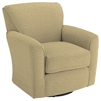 Kaylee Swivel Barrel Arm Chair