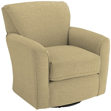 Kaylee Swivel Barrel Arm Chair