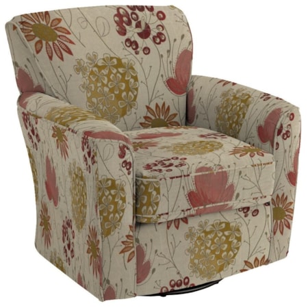 Kaylee Swivel Barrel Chair
