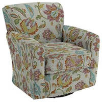 Kaylee Swivel Barrel Arm Chair