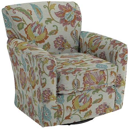 Kaylee Swivel Barrel Chair