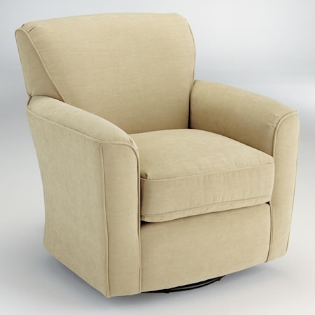 Kaylee Swivel Barrel Chair