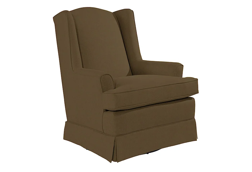 Swivel Glide Chairs Natasha Swivel Glider by Best Home Furnishings at Lagniappe Home Store