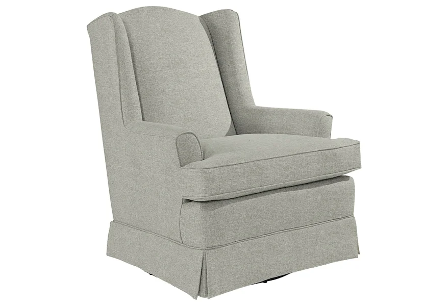 Swivel Glide Chairs Natasha Swivel Glider by Best Home Furnishings at Pilgrim Furniture City