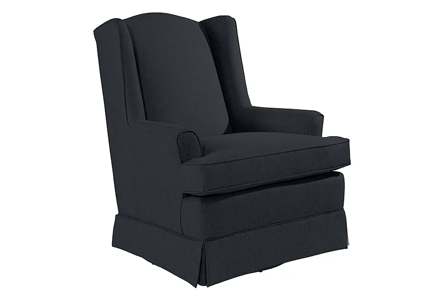 Swivel Glide Chairs Natasha Swivel Glider by Best Home Furnishings at Mueller Furniture