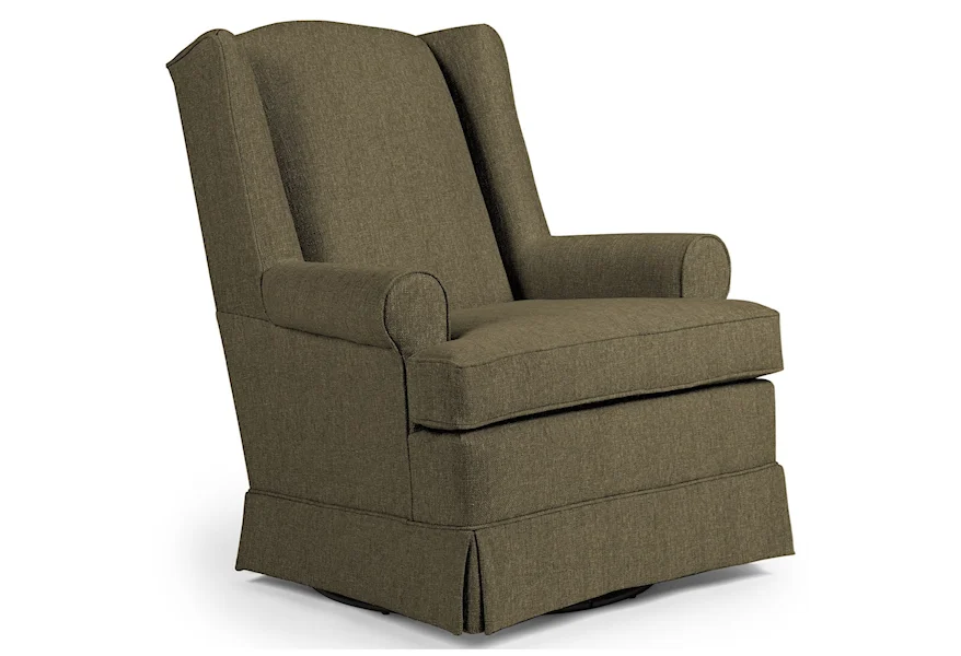Swivel Roni Swivel Glider Chair by Best Home Furnishings at Walker's Furniture