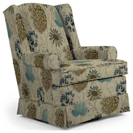 Roni Swivel Glider Chair