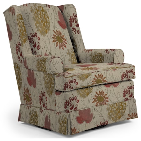 Roni Swivel Glider Chair