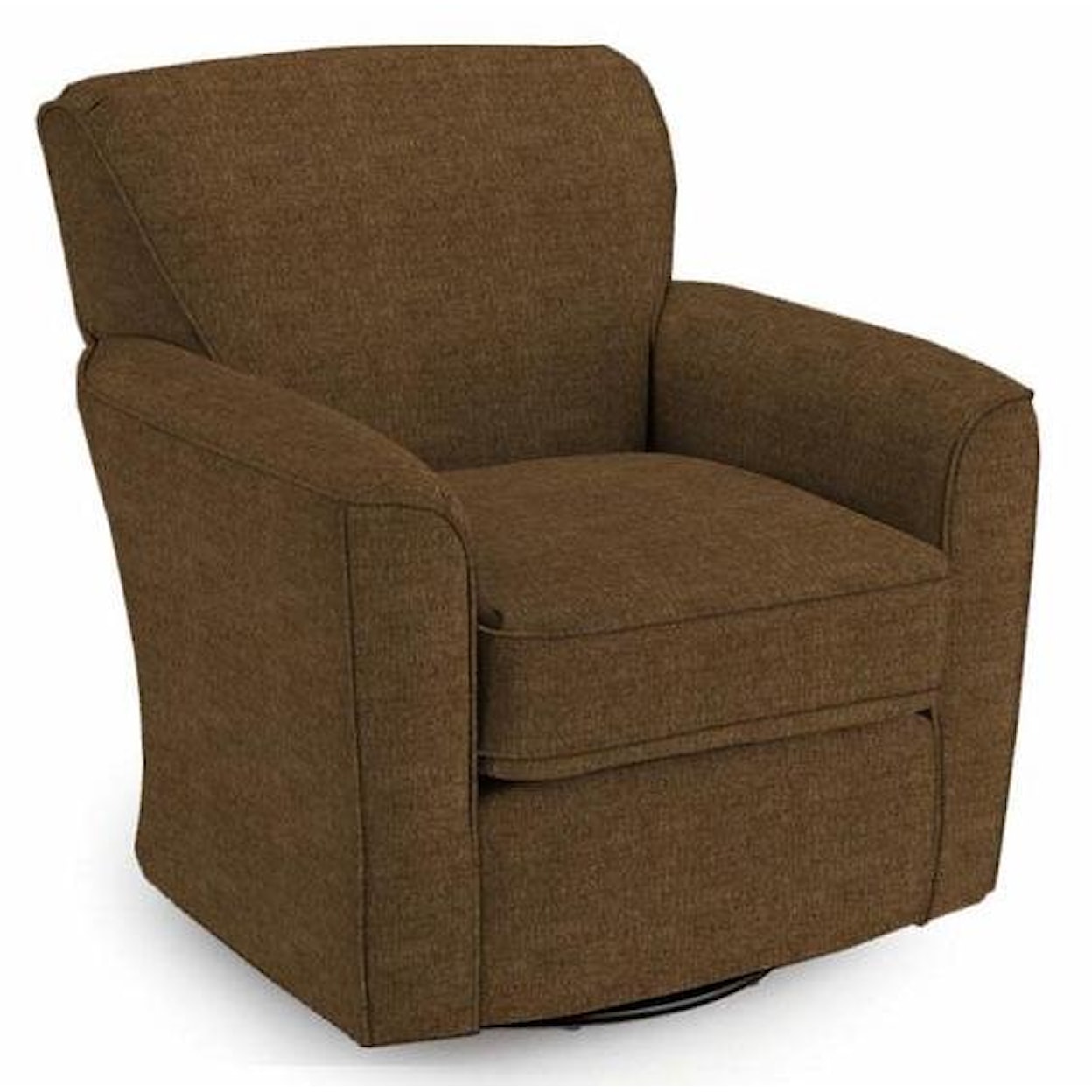 Best Home Furnishings Swivel Glide Chairs Kaylee Swivel Barrel Chair