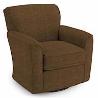 Kaylee Swivel Barrel Arm Chair