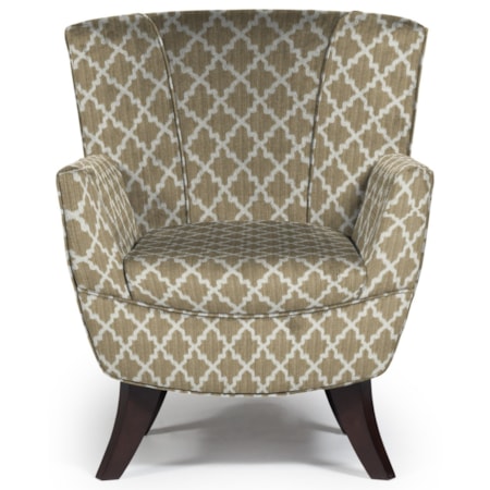Bethany Flared-Back Club Chair
