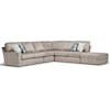 Best Home Furnishings Dovely 5-Seat Sectional Sofa w/ RAF Ottoman Piece