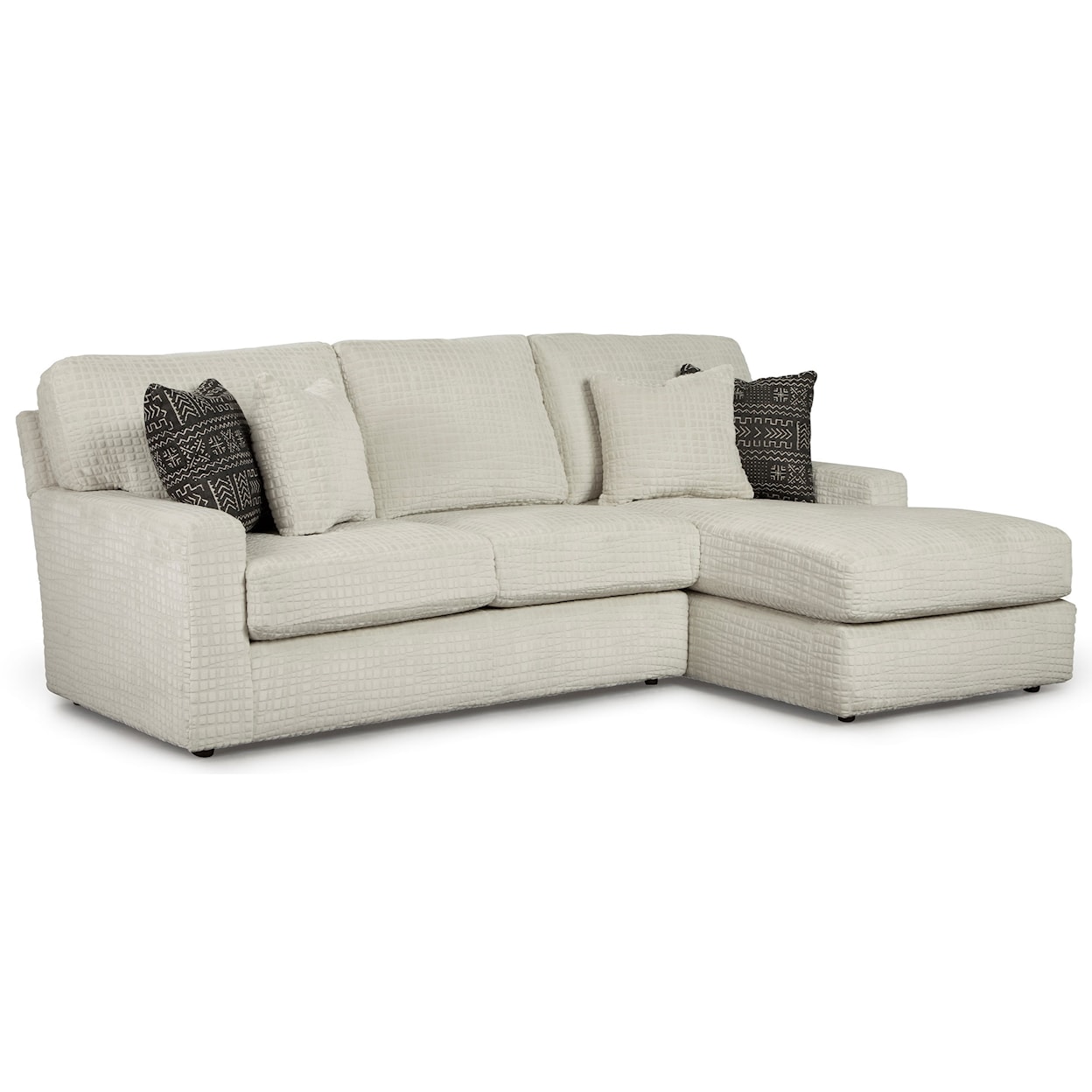 Best Home Furnishings Dovely 2 Piece Sectional Sofa w/ RAF Chaise