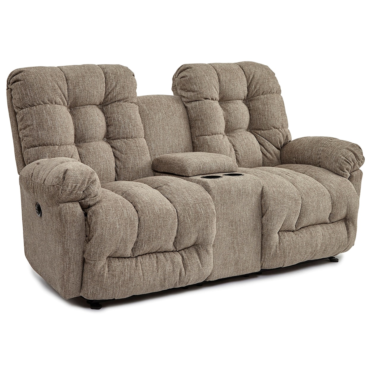 Best Home Furnishings Everlasting Rocking Reclining Love w/ Console