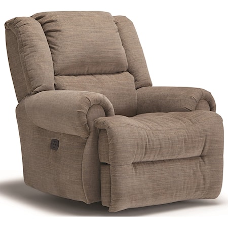 Power Swivel Glider Recliner with Power Headrest and USB Port
