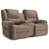 Best Home Furnishings Genet Reclining Space Saver Console Loveseat