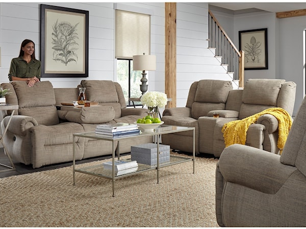 Power Reclining Living Room Group