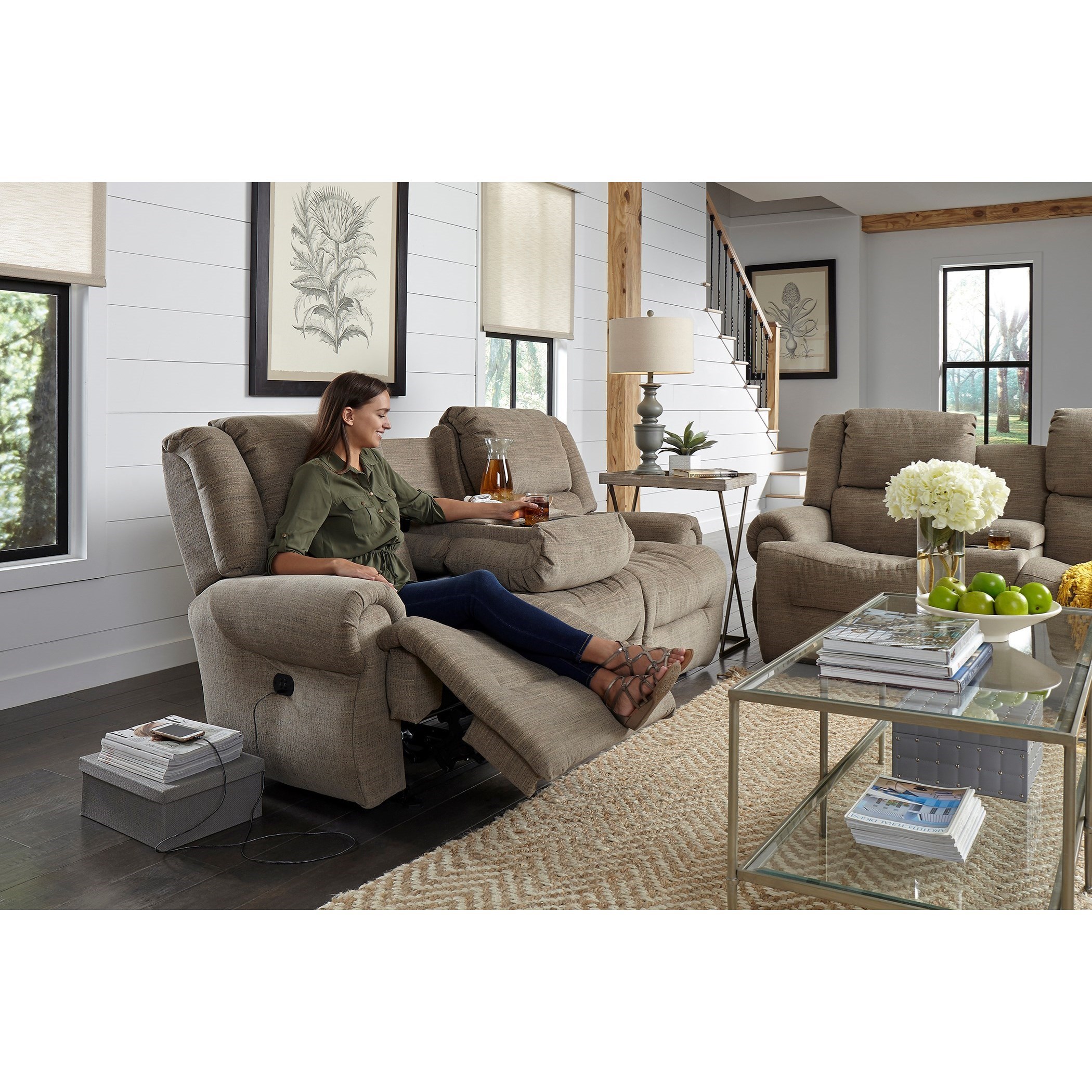 Best coffee table for reclining sofa on sale