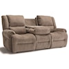 Best Home Furnishings Genet Wall Saver Reclining Sofa w/Drop Down Table