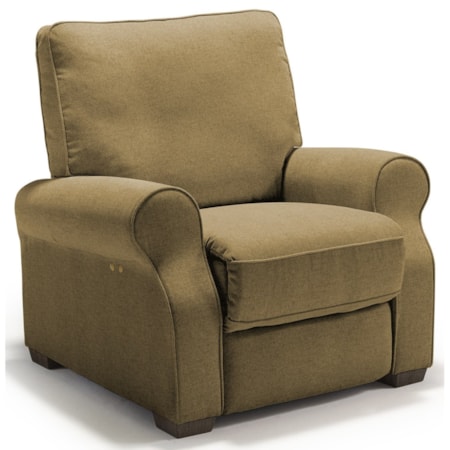 Traditional Power High Leg Recliner