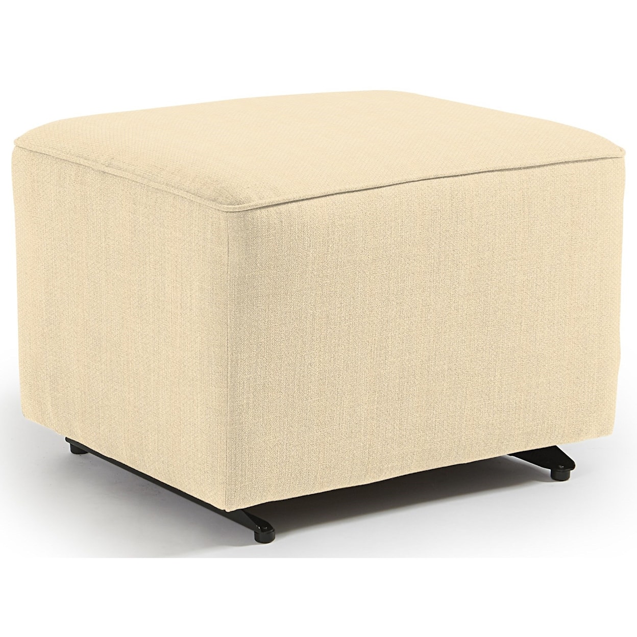 Best Home Furnishings Kacey Ottoman W/ Glider Base