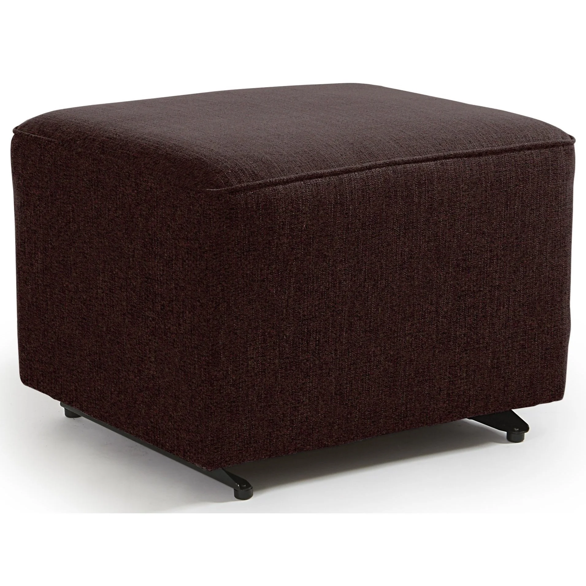 Best Home Furnishings Kacey 0016 20578 Ottoman with Glider Base Dunk & Bright Furniture Ottomans