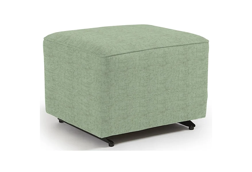 Kacey Ottoman W/ Glider Base by Best Home Furnishings at Stoney Creek Furniture 