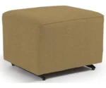 Best Home Furnishings Kacey Ottoman W/ Glider Base