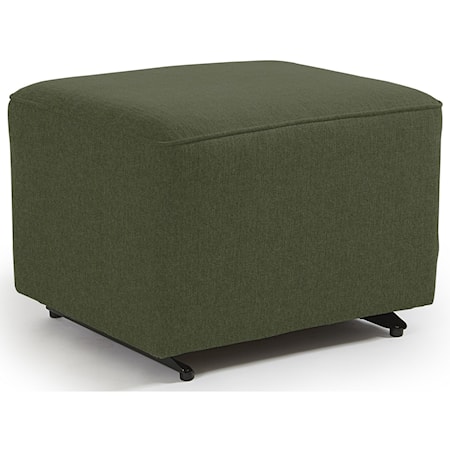 Ottoman W/ Glider Base