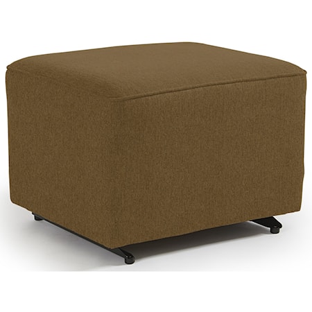 Ottoman W/ Glider Base