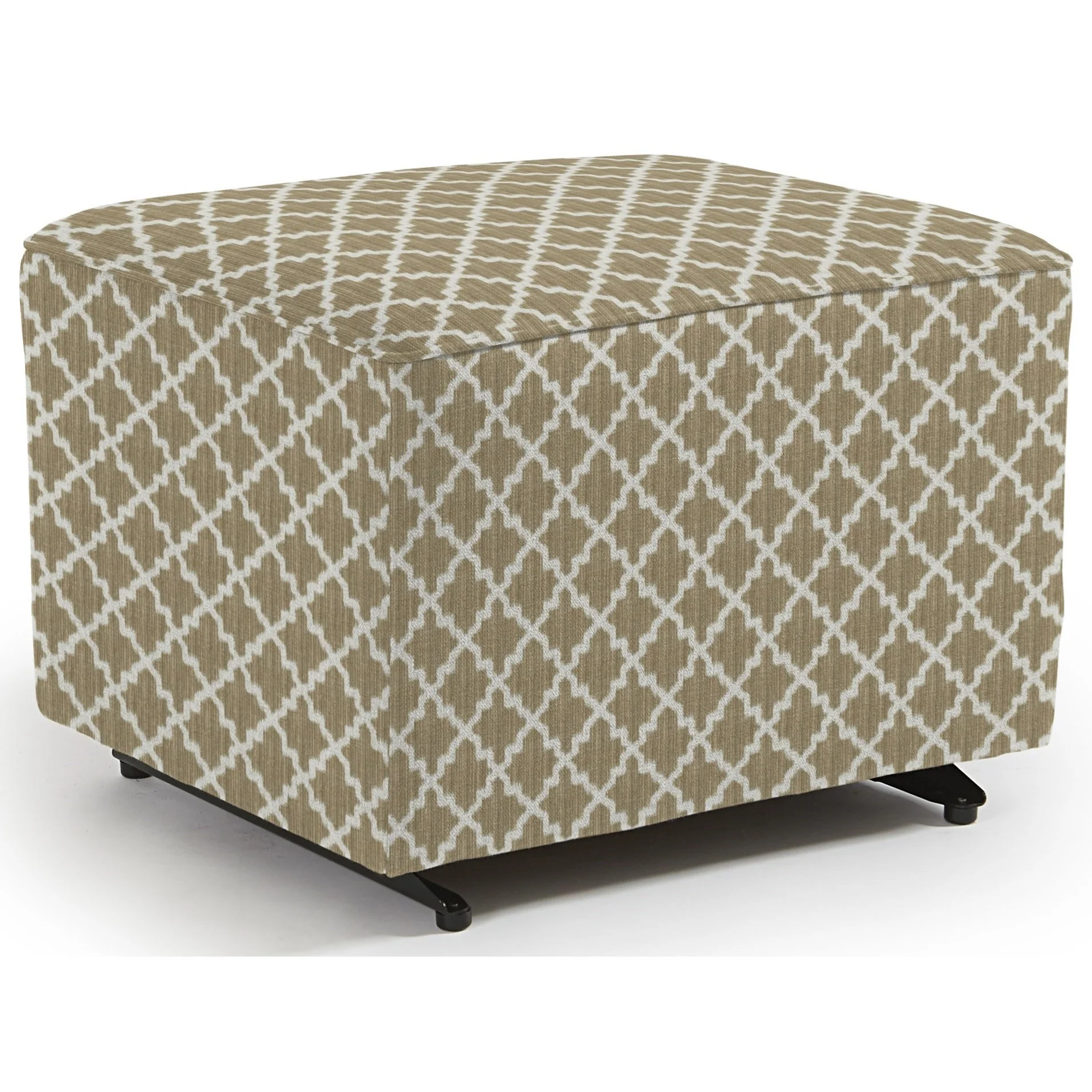 Best Home Furnishings Kacey 0016 28843 Ottoman with Glider Base Sheely's Furniture & Appliance