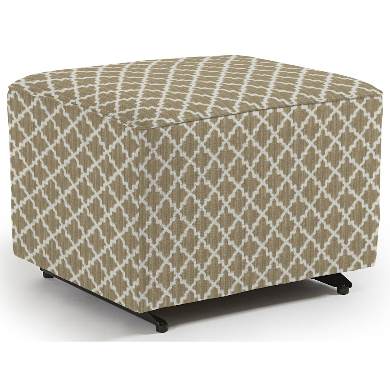 Best Home Furnishings Kacey Ottoman W/ Glider Base