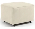 Best Home Furnishings Kacey Ottoman W/ Glider Base