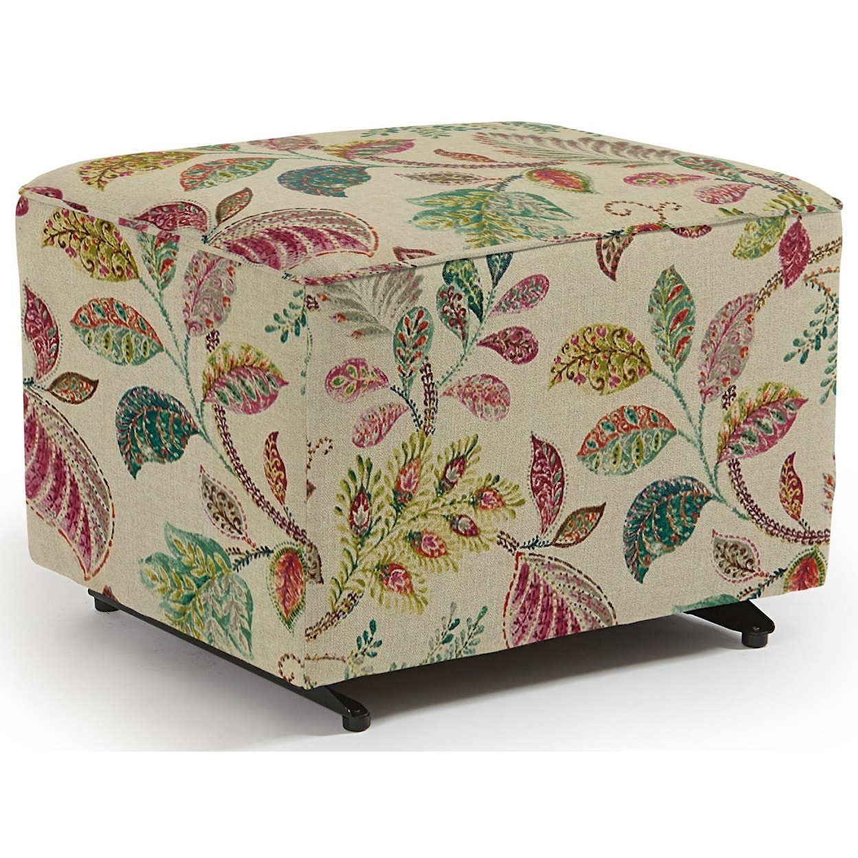 Best Home Furnishings Kacey Ottoman W/ Glider Base