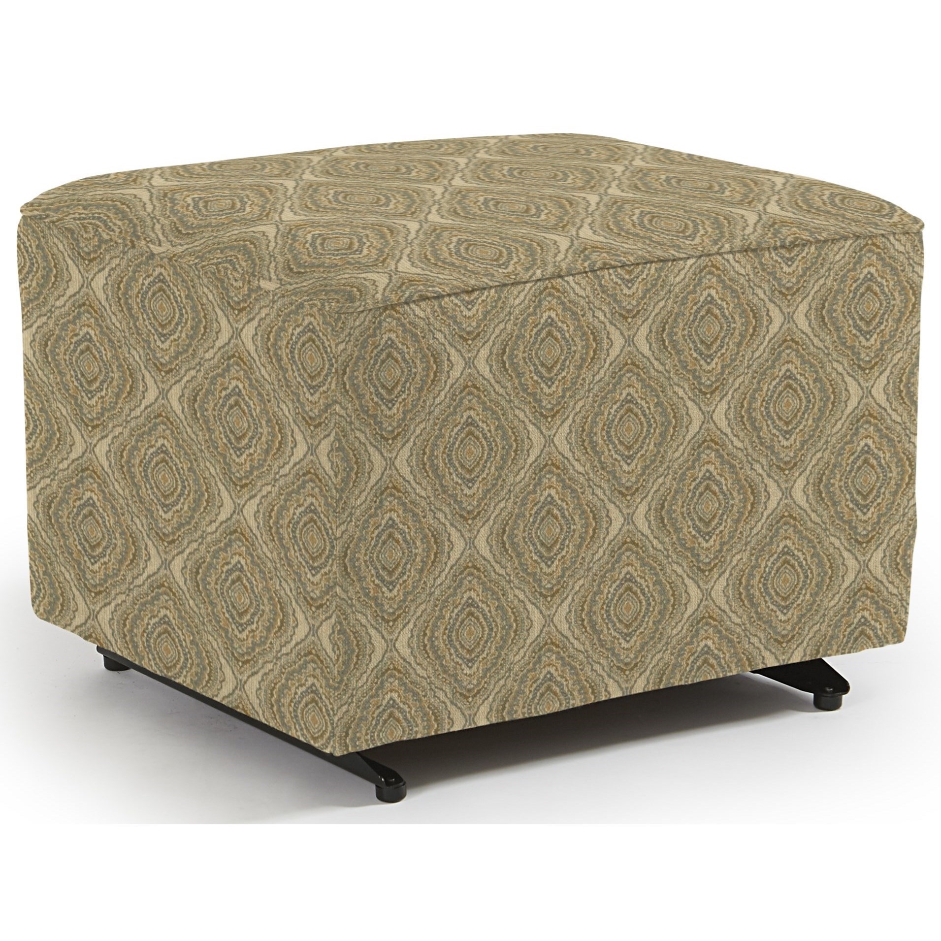 Best Home Furnishings Kacey 0016 34569 Ottoman with Glider Base A1 Furniture & Mattress Ottomans