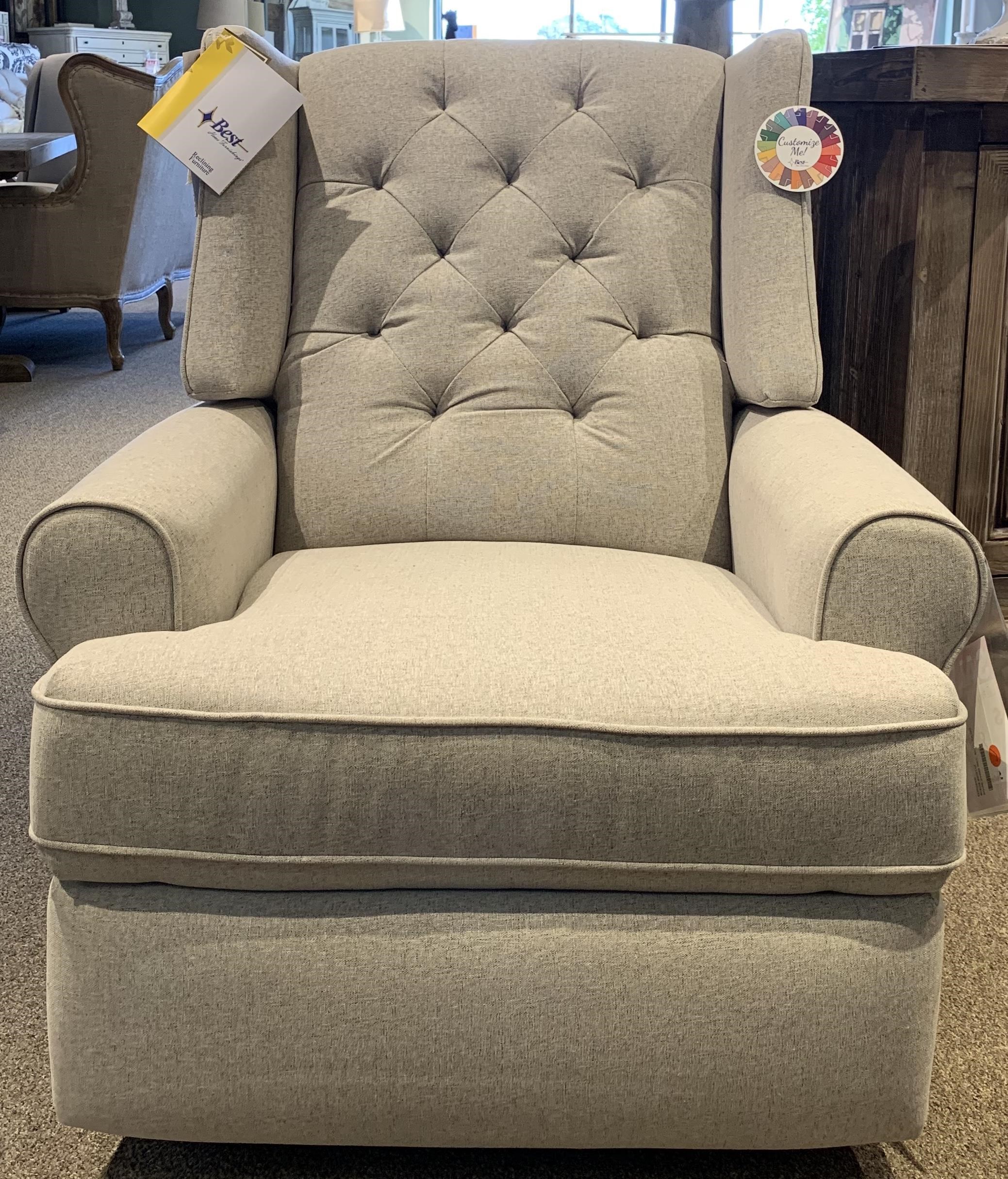 Recliner Furniture Storytime Series Finley Swivel Glider Recliner