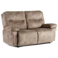 Power Reclining Space Saver Loveseat