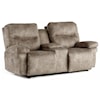 Bravo Furniture Leya Power Space Saver Loveseat with Console