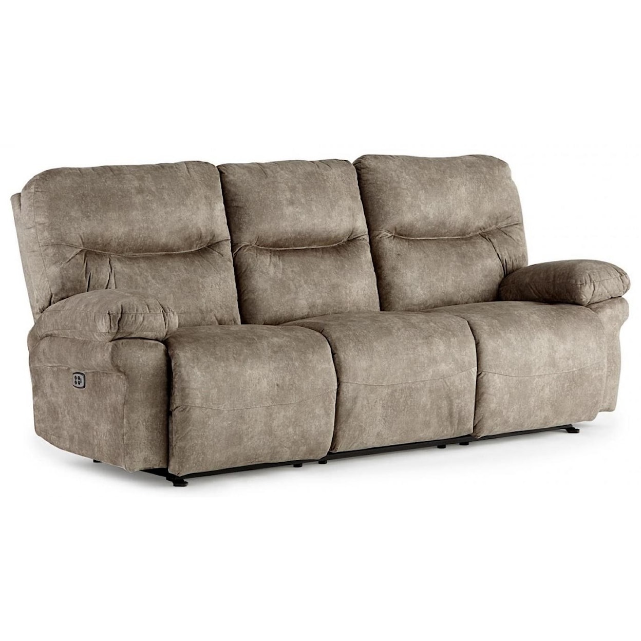 Bravo Furniture Leya Power Space Saver Sofa with Tilt Headrest